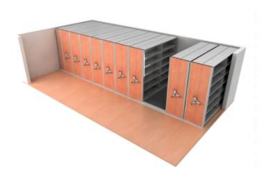 Mobile Shelving System can be easily Extented