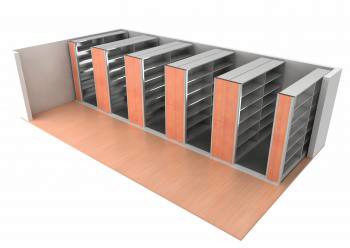 The units can then freely and smoothly roll in either direction