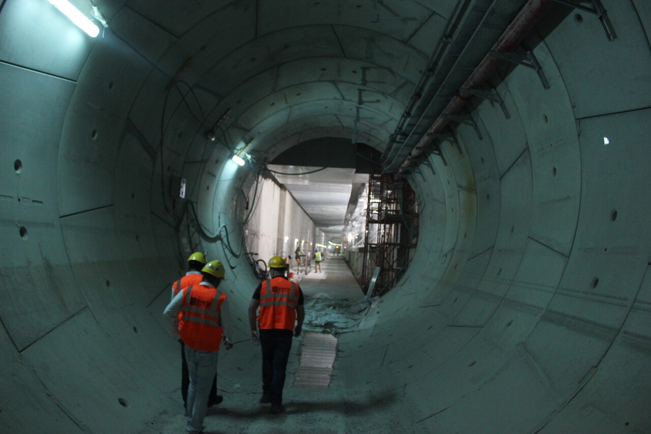 Invicta Durasteel employees working in tunnel